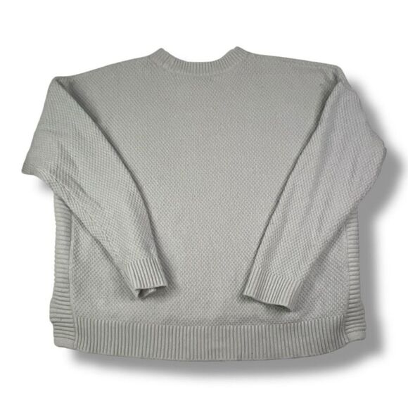 Madewell Pickford Pullover Boxy Gray Sweater Size Extra Large - Picture 3 of 5